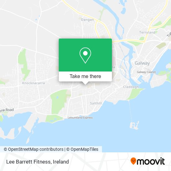 Lee Barrett Fitness map