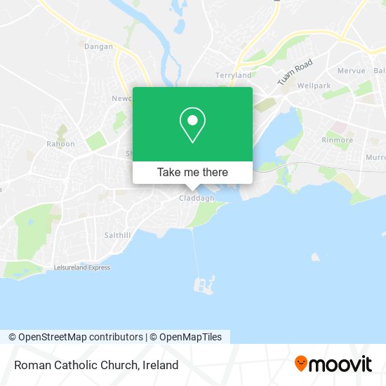 Roman Catholic Church map