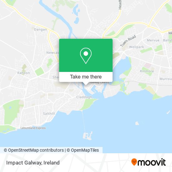 Impact Galway map