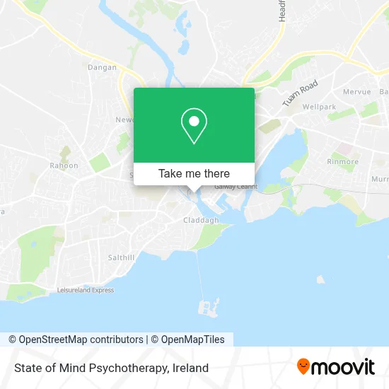 State of Mind Psychotherapy map