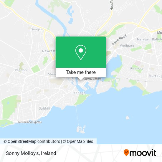 Sonny Molloy's map