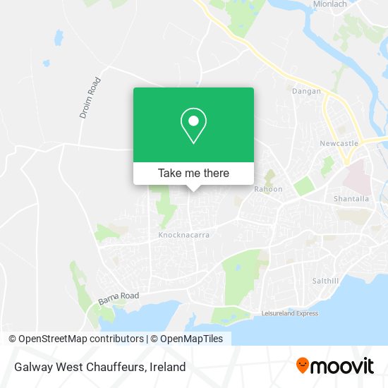 Galway West Chauffeurs map