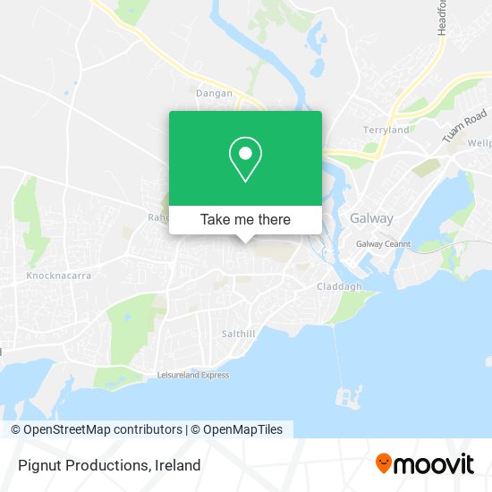 Pignut Productions map