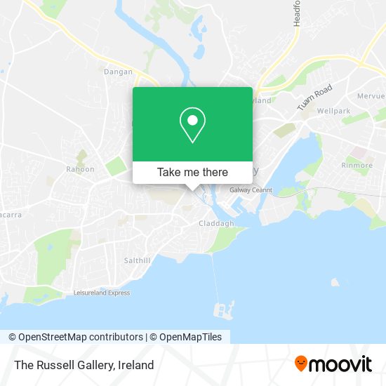 The Russell Gallery map