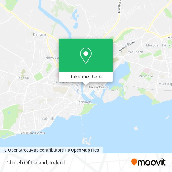 Church Of Ireland map