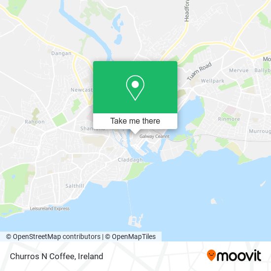 Churros N Coffee map