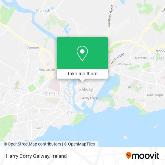 Harry Corry Galway map