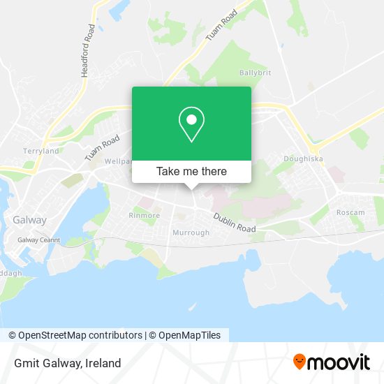 Gmit Galway map