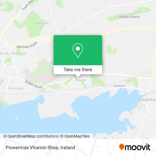 Powermax Vitamin Shop map