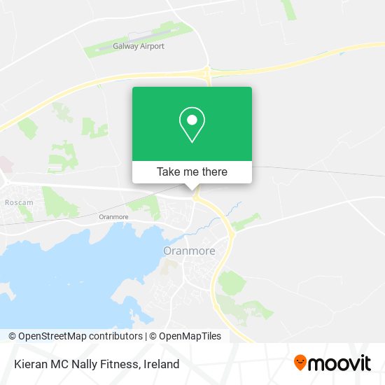 Kieran MC Nally Fitness map