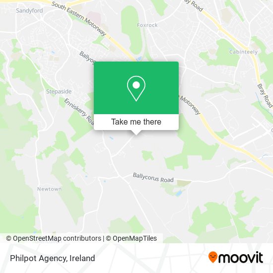 Philpot Agency map
