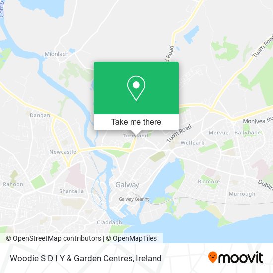 Woodie S D I Y & Garden Centres map
