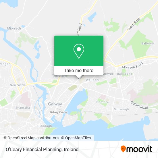 O'Leary Financial Planning map