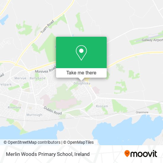 Merlin Woods Primary School map