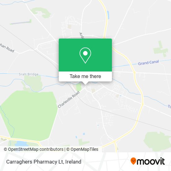 Carraghers Pharmacy Lt map