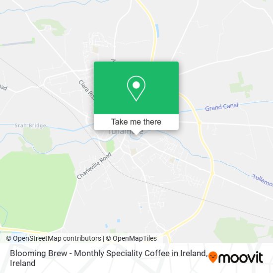Blooming Brew - Monthly Speciality Coffee in Ireland map