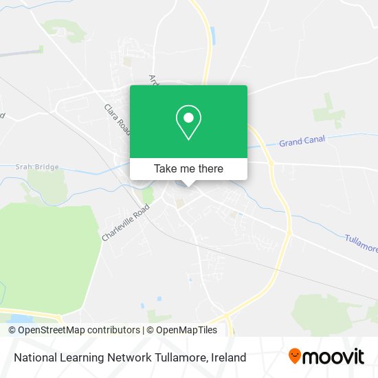 National Learning Network Tullamore map
