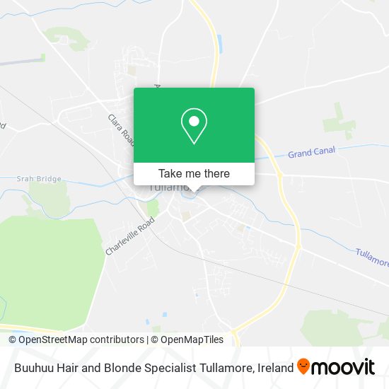 Buuhuu Hair and Blonde Specialist Tullamore map