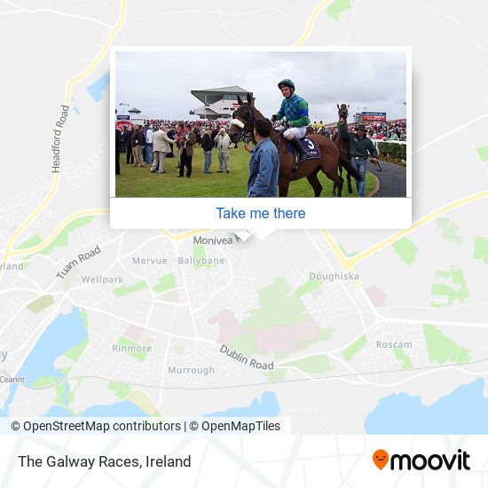 The Galway Races map