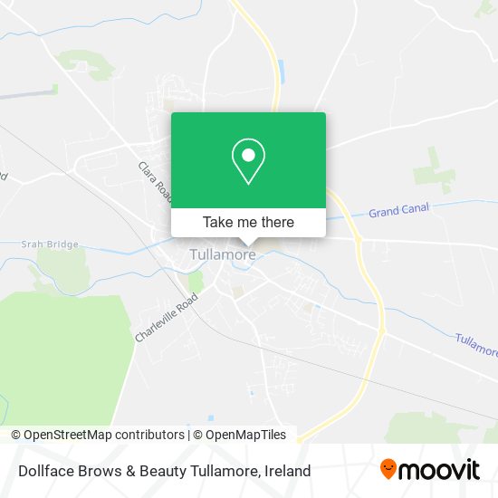 Dollface Brows & Beauty Tullamore map