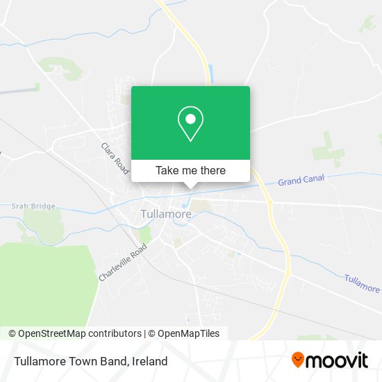 Tullamore Town Band map