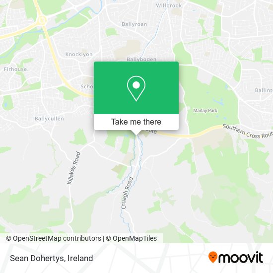 Sean Dohertys map