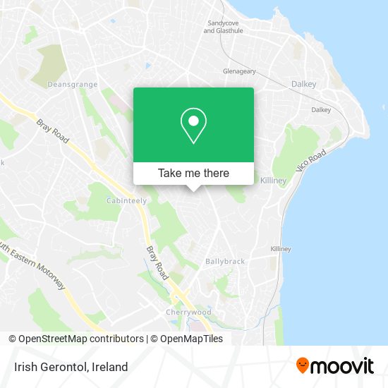 Irish Gerontol map