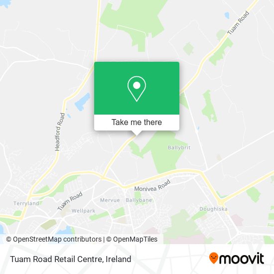 Tuam Road Retail Centre plan