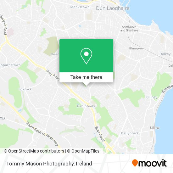 Tommy Mason Photography map