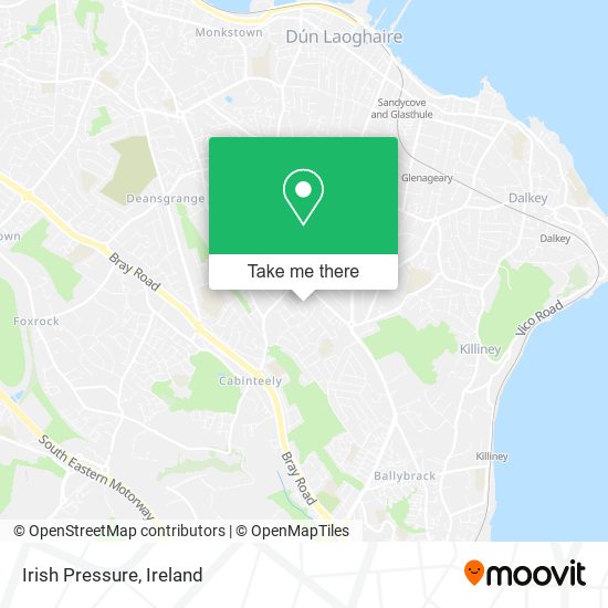 Irish Pressure map