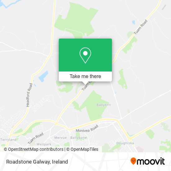 Roadstone Galway map