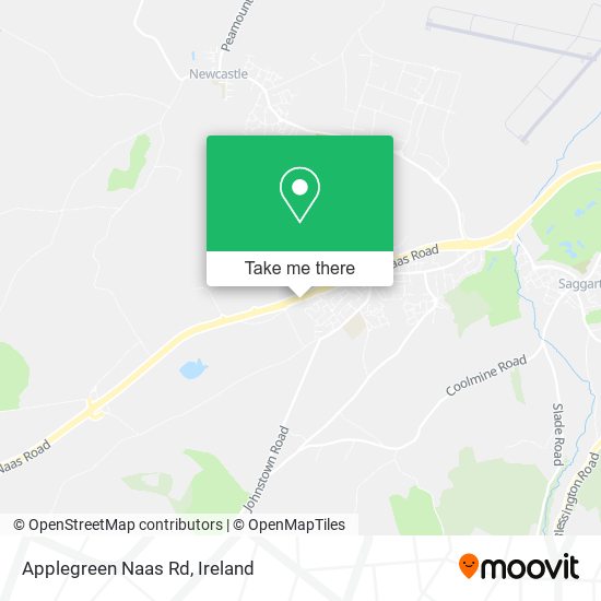 Applegreen Naas Rd map