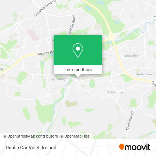 Dublin Car Valet map