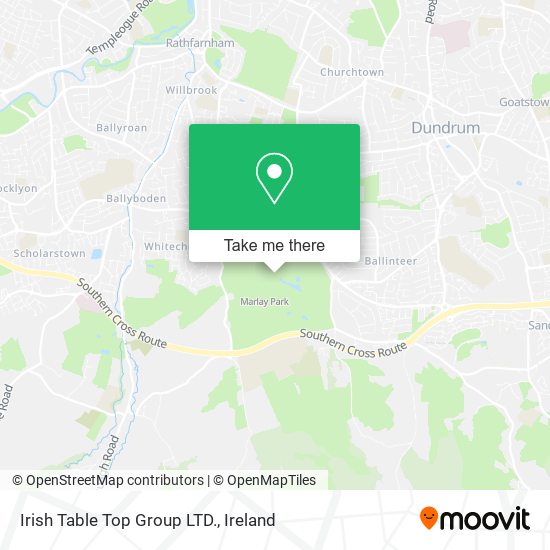 Irish Table Top Group LTD. map