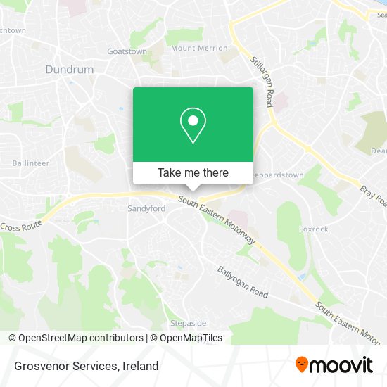 Grosvenor Services map