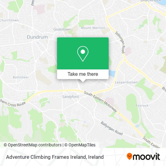 Adventure Climbing Frames Ireland map