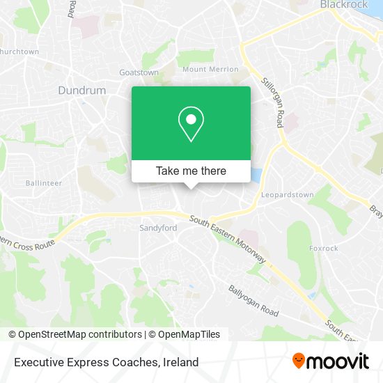 Executive Express Coaches map