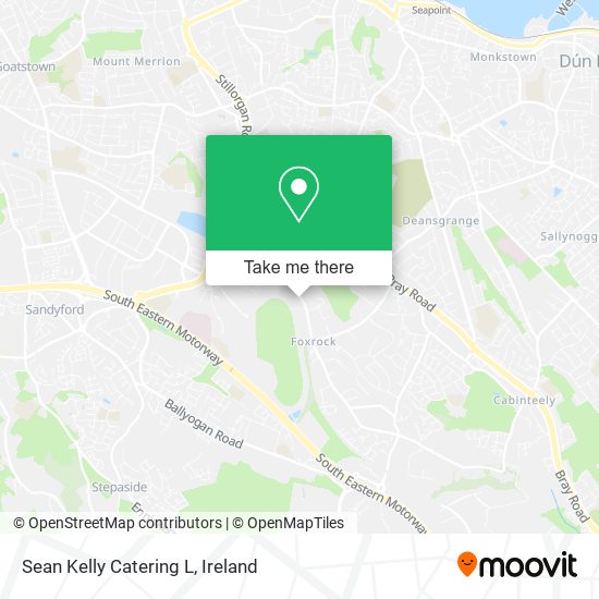 Sean Kelly Catering L map