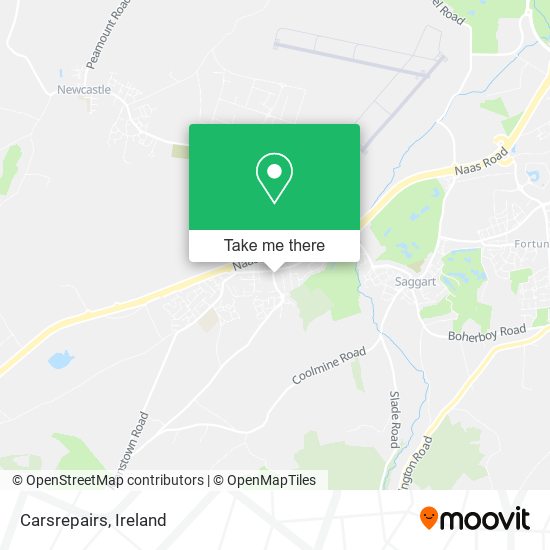 Carsrepairs map