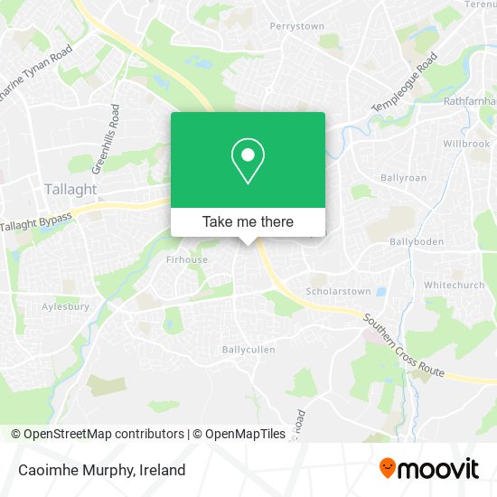 Caoimhe Murphy map