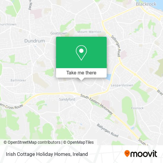 Irish Cottage Holiday Homes map