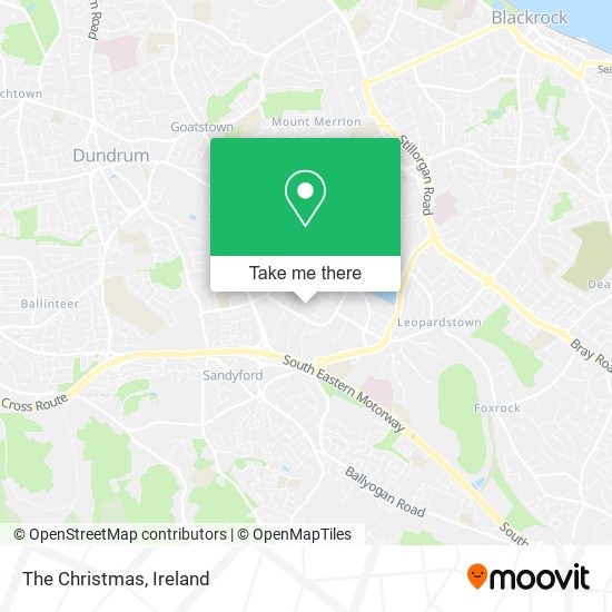 The Christmas map