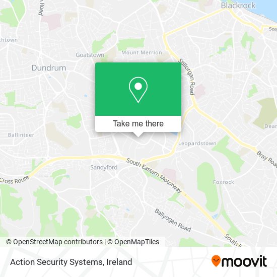 Action Security Systems map