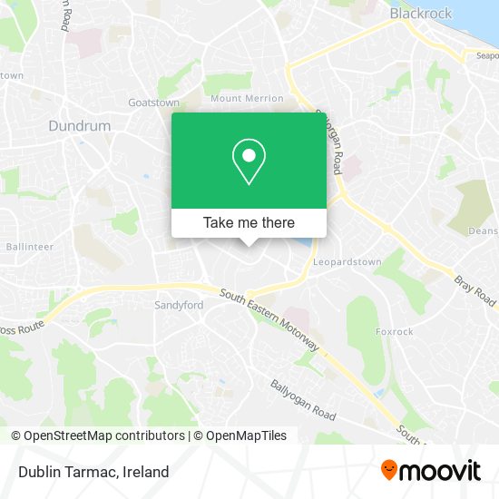 Dublin Tarmac map
