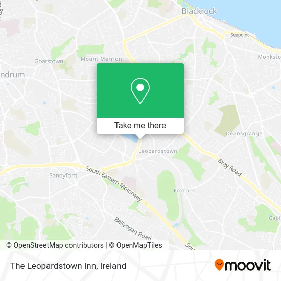 The Leopardstown Inn map