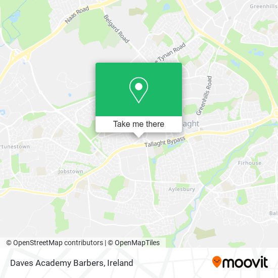 Daves Academy Barbers map