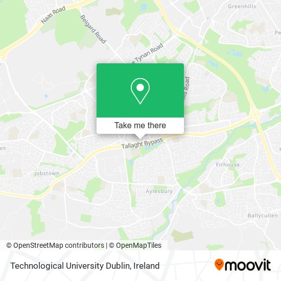 Technological University Dublin map