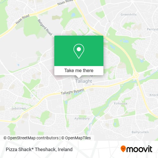 Pizza Shack* Theshack map