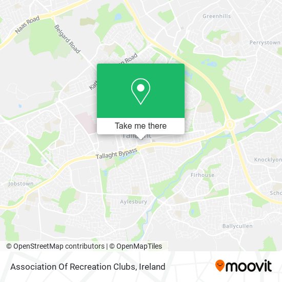Association Of Recreation Clubs map