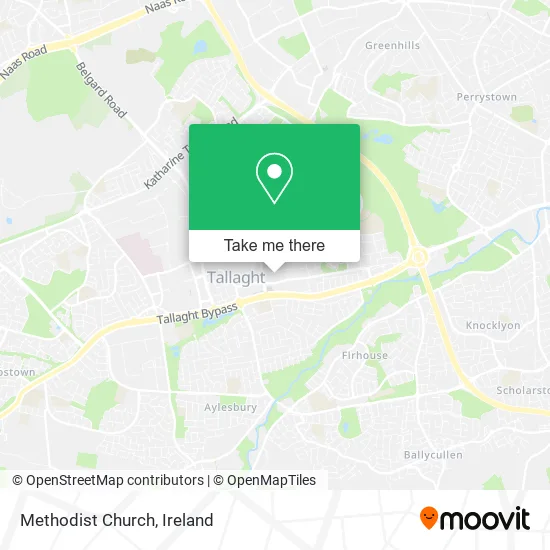 Methodist Church map
